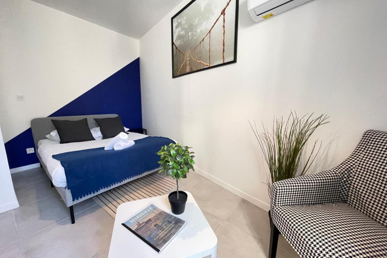 דירות מרסיי Le Grand Bleu Terrasseclimwifinetflix Proche Gare-Centre מראה חיצוני תמונה